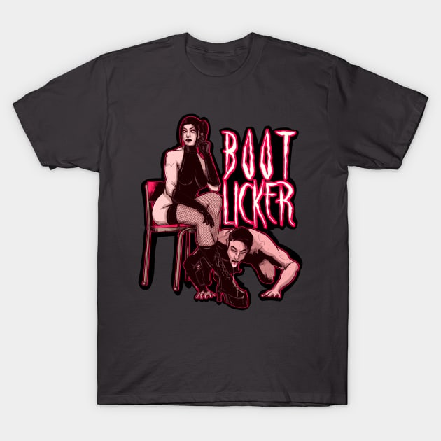 Boot Licker II T-Shirt by LVBart